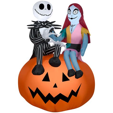 sally inflatable halloween|jack and sally inflatable walmart.